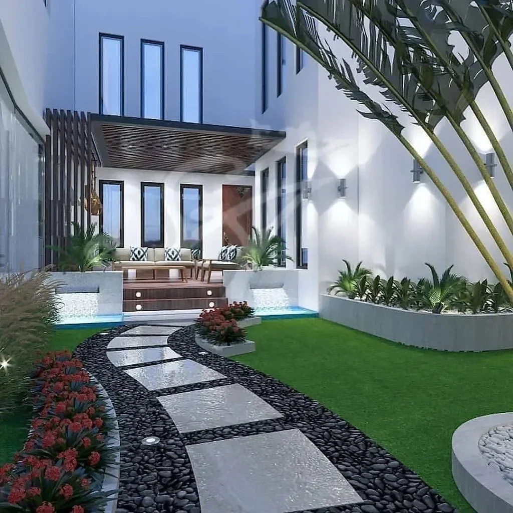 تنسيق الحديقة منزلية